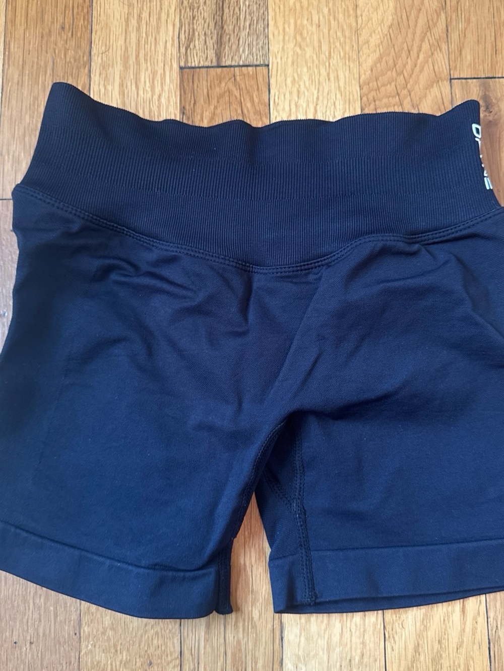 Dfyne Impact Women's High-Rise Black Athletic Shorts